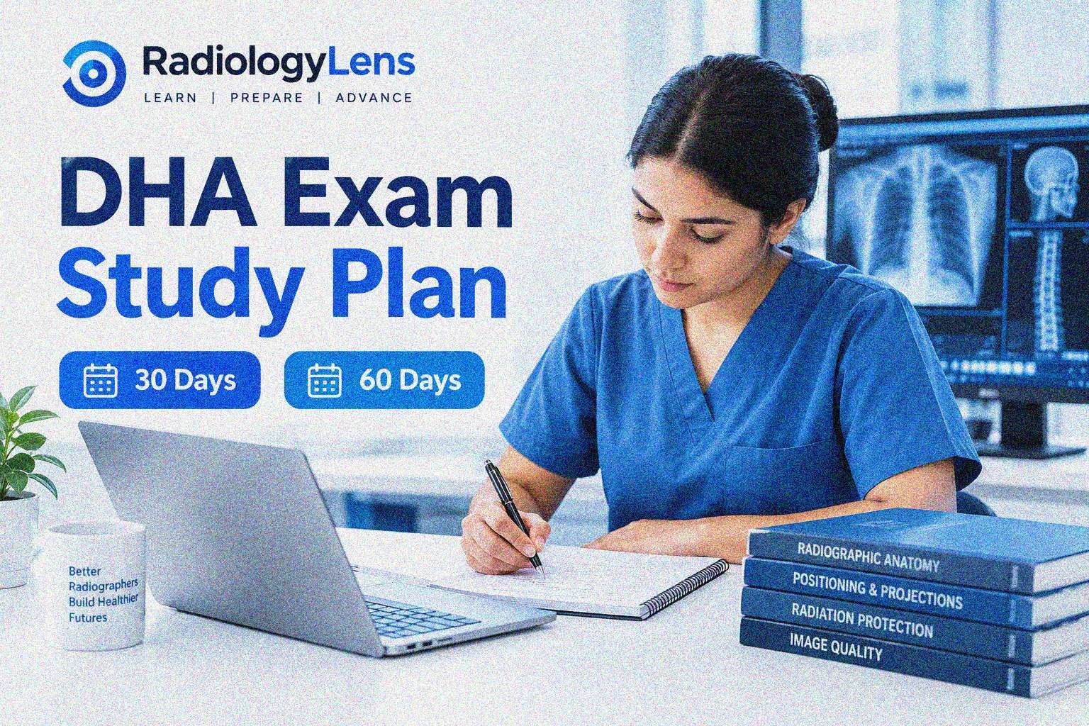 DHA Exam Study Plan for Radiographers: 30-Day and 60-Day Plans